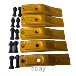 5 PK 1358203 Bucket Teeth 6Y6335 Unitooth with Bolt Fits for CAT 305CR 304.5 304