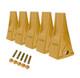 5 PK 1U3352 1U-3352 J350 Bucket Tooth & 5 9J2358 Pins 5 8E6359 retainer, j350