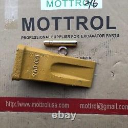 5 PK 1U3352 1u-3352 Bucket Teeth, 9J2358 Pins, 8E6359 Lock Fits for J350 Tooth