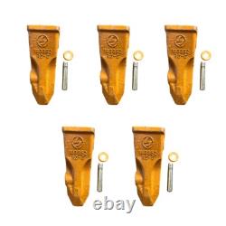 5 PK 1U3352 Bucket Teeth rock 9J2358 Pins, 8E6359 RETAINER FIT CATERPILLAR J350