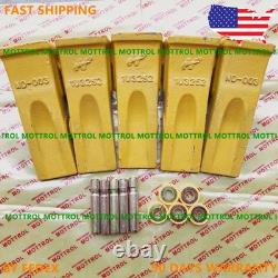5-Pk 1U3252 1u-3252 Bucket Teeth With Pin's 8E625 Lock 8E6258 For J250 Tooth