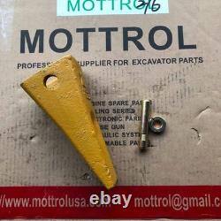 5-Pk 1U3252 1u-3252 Bucket Teeth With Pin's 8E625 Lock 8E6258 For J250 Tooth