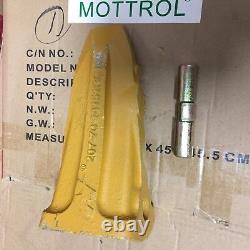 5 Set 207-70-14151 Rock Teeth With Pin 175-78-21810 Fit Komatsu Pc300 Pc350