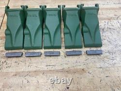 5-pk FITS V33SYL V33 33SYL V Style Bucket Digging Teeth With 33PN V33PN Flex Pins