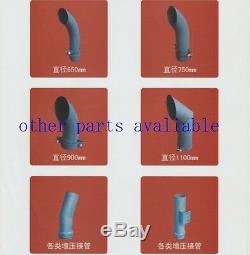6137-11-5550 MUFFLER with u bolt, clamp FITS PC200-3 PC200LC-3 PC220LC-3 6D105