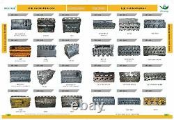 6205-41-1210 camshaft fits komatsu 4d95 4d95s engine cummins b3.3