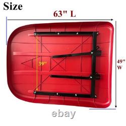 63x49 Tractor Canopy Top Snow Shield Sunshade Umbrella for Tractor and Mowers