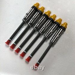 6PCS Fuel Injector 7W7032 0R1747 0R3424 For Caterpillar Engine 3406 3406B 3406C