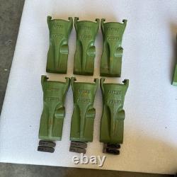 6-pk FITS V23SYL 23SYL V23 V Style Bucket Digging Teeth With 23 PN V23PN Flex Pins