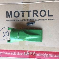 6-pk FITS V23SYL 23SYL V23 V Style Bucket Digging Teeth With 23 PN V23PN Flex Pins