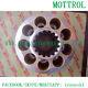 708-25-00411 BLOCK CYLINDER, VALVE R fits KOMATSU PC200-5 PC200-3, HPV90 PUMP
