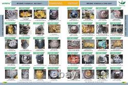 708-25-12731 BEARING ROLLER fits KOMATSU PC200-5 PC200-3 PC220-5, HPV90 PUMP