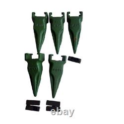 7PC V13TL V13VY Tiger Bucket Teeth With V13/17PN Flex Pins for 833-V13 Adapter