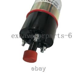 8C-3663 155-4651 Fits For Caterpillar CS-563C CS-563D 24V Fuel Shut Off Solenoid