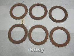 8X DISK ONLY Fiber Tray Clutch For Komatsu loaders D20 D21-5 D20-3 D20-5 D21P-3