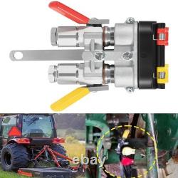 9500-4 Agricultural Tractor Clamp Kit Break-Away Hydraulic Coupler 1/2-14 NPTF