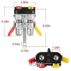 9500-4 Agricultural Tractor Clamp Kit Break-Away Hydraulic Coupler 1/2-14 NPTF