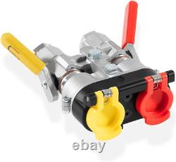 9500-4 Agricultural Tractor Clamp Kit Hydraulic Break-Away Coupler with Dust Cover