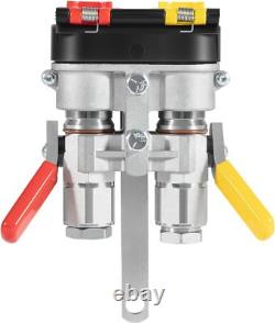 9500-4 Agricultural Tractor Clamp Kit Hydraulic Break-Away Coupler with Dust Cover