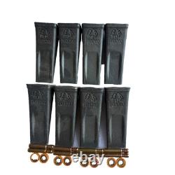 9 PK 1U3202 1U-3202 Forged Teeth With Pins 8E6208 Keepers 8E6209 Fits for Cat J200