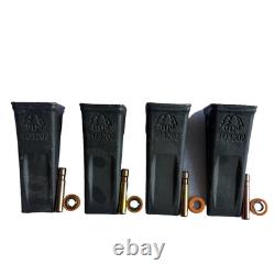 9 PK 1U3202 1U-3202 Forged Teeth With Pins 8E6208 Keepers 8E6209 Fits for Cat J200