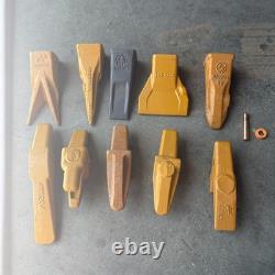 9 PK 1U3202 1U-3202 Forged Teeth With Pins 8E6208 Keepers 8E6209 Fits for Cat J200