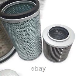 AIR, FUEL, OIL HYDRAULIC Filter for HITACHI EX120-5 EX120-3 ENGINE 4BD1