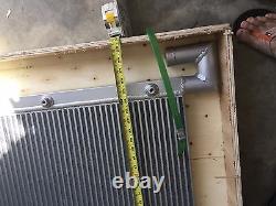 Aluminum Hydraulic Oil Cooler FITS for John Deere 490E Excavator, FREE SHIP, NEW