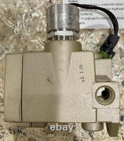 Atlas Copco OEM Solenoid Valve Assembly NOS Hydraulic Control P2843188