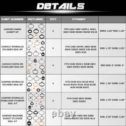 Backhoe Whole Machine Hydraulic Cylinder Seal Kit fit For Case 580E 580SE 580SD