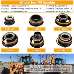 Backhoe Whole Machine Hydraulic Cylinder Seal Kit fit For Case 580E 580SE 580SD