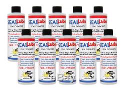 Box Of 10 Seallube Stops Leaks In Rubber Seals Engine Trans Pto Hydraulics