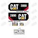 CATERPILLAR Track Loader 289D Premium Vinyl Decal Set CAT Construction Equip
