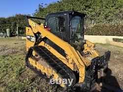 CAT 299D2 CABIN AND AIR CONDITIONED Hydraulic Coupler, Joystic Low Mileage 2018