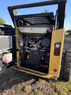 CAT 299D2 CABIN AND AIR CONDITIONED Hydraulic Coupler, Joystic Low Mileage 2018