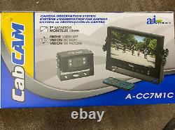 CabCAM Video System (Includes 7 Color Monitor and 1 Camera) A-CC7M1C OEM NEW
