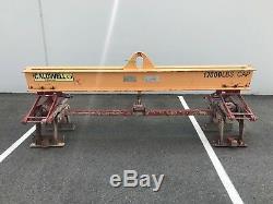 Caldwell Concrete Jersey Barrier Highway Grab Dual Grapple Lift Grabber 8.5 Ton