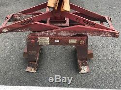Caldwell Concrete Jersey Barrier Highway Grab Dual Grapple Lift Grabber 8.5 Ton