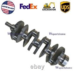 Crankshaft for Isuzu 4JG1 Engine XGMA Excavator XG808 Hitachi Boom Lift HX180B