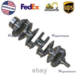 Crankshaft for Isuzu 4JG1 Engine XGMA Excavator XG808 Hitachi Boom Lift HX180B