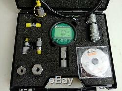 DIGITAL PRESSURE TEST KIT STAUFF GERMANY 0-600 BAR (0-8800 PSI) C/W 2m TEST HOSE