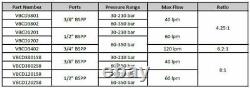 Dual Counter Balance Valve, 3/4 BSPP, Open Centre 60-350 bar 120lpm Ratio 6.21