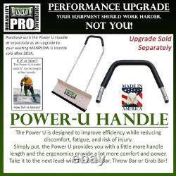 Durable 42 Aluminum Handle Snow Pusher with EZ Glide Edge Made in the USA