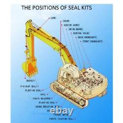 EX60-1 EX60 Boom Cylinder Repair Seal Kit 4217002 For Hitachi Excavator