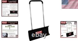 Efficient 32 RevolutionX Snow Pusher with High-Density Blade for Quick Clearing