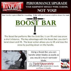 Efficient 32 RevolutionX Snow Pusher with High-Density Blade for Quick Clearing