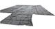 FLATBED HEAVY DUTY 18oz BLACK LUMBER TARP 24 X 30 AURORA UTILITY TARPHAUS 6 DROP