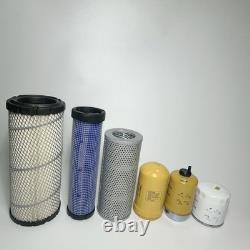 Filter Kit for CAT 308E E308E With CAT C3.4 Engine AIR, OIL, FUEL, HYDRAULIC