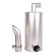 Fits HITACHI Excavator EX120-1 EX150-1 EX120-2 EX120-3 Engine 4255658 Muffler