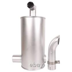 Fits HITACHI Excavator EX120-1 EX150-1 EX120-2 EX120-3 Engine 4255658 Muffler